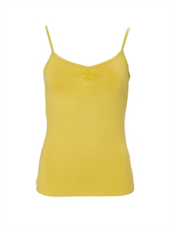 Sally Top Yellow - du Milde basistop